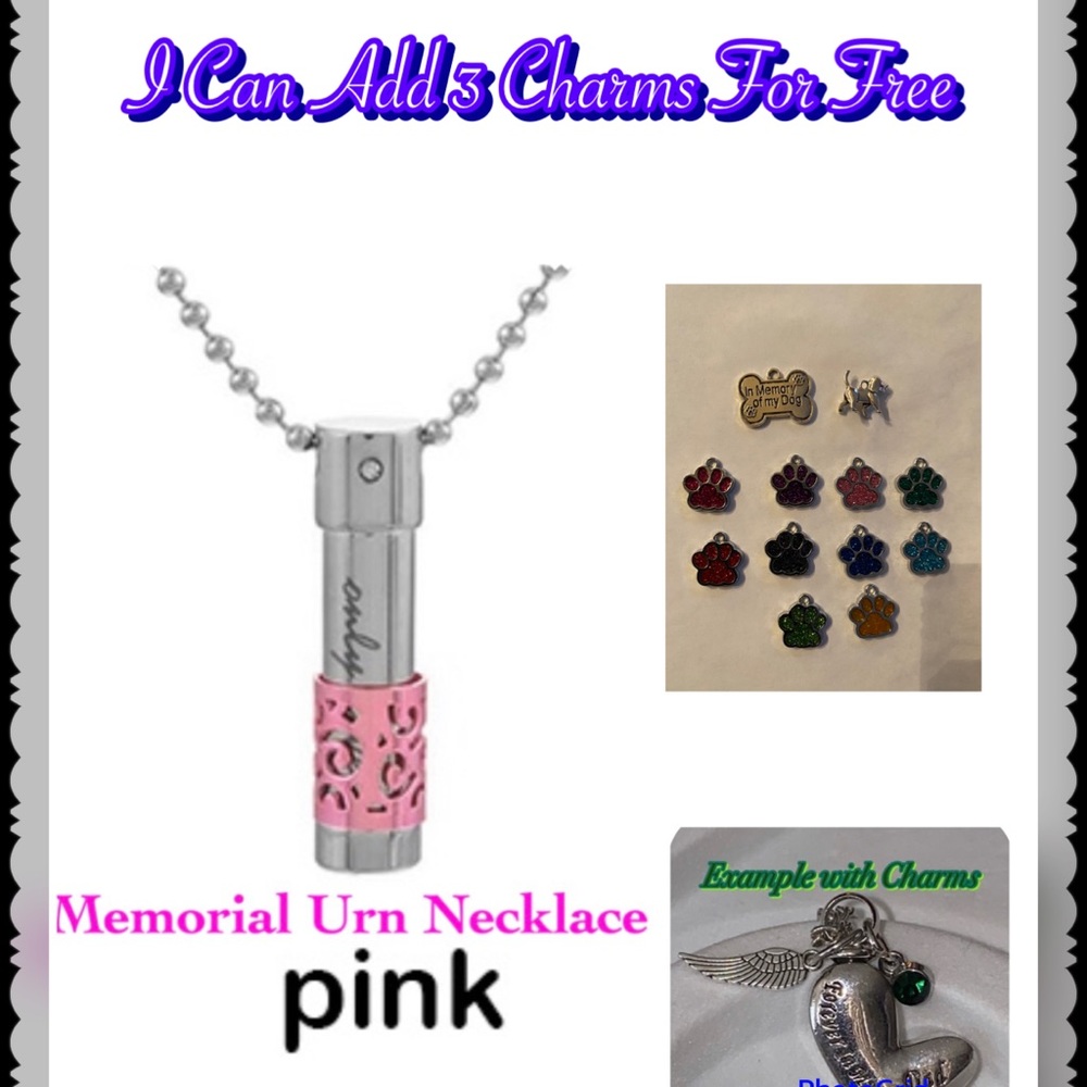 “Only You” Memorial Urn Necklace